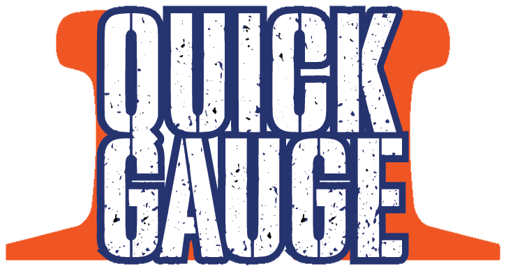 Quick Gauge battery-powered railroad track gauger by FTS Rail
