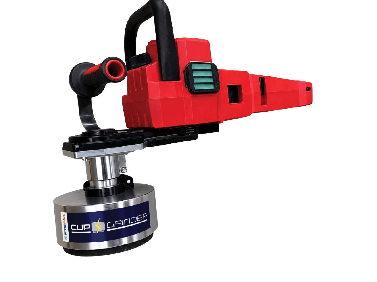 FTS Rail Cup Grinder battery-powered cupstone grinder