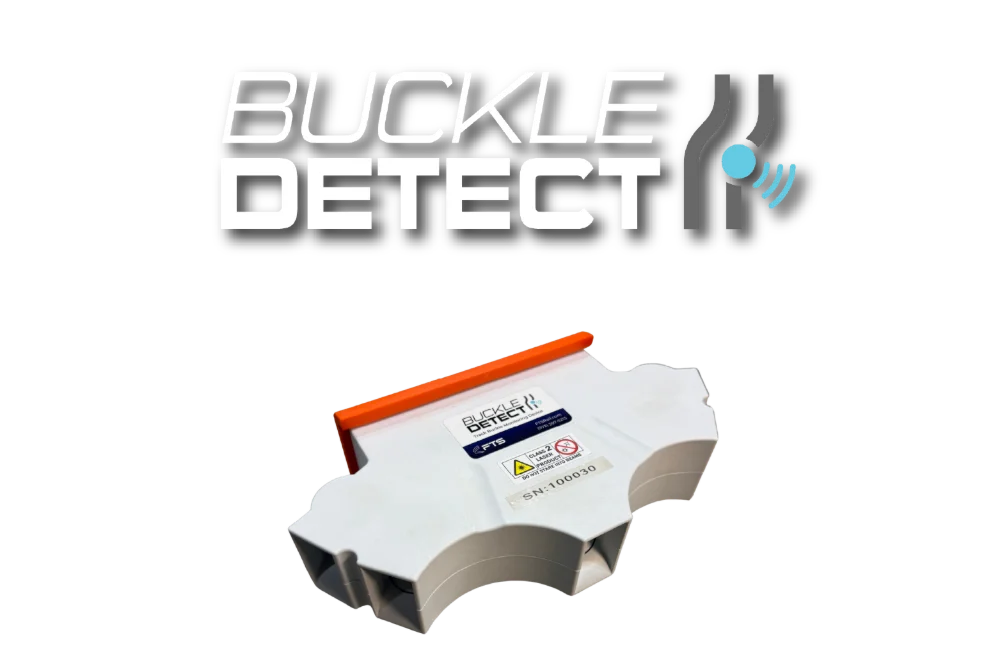 BuckleDetect railroad track buckle monitoring device