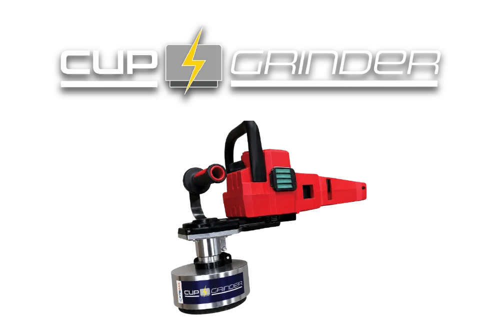 Cup Grinder battery-powered railroad cupstone grinder