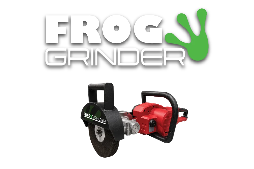 Frog Grinder battery-powered railroad straight grinder