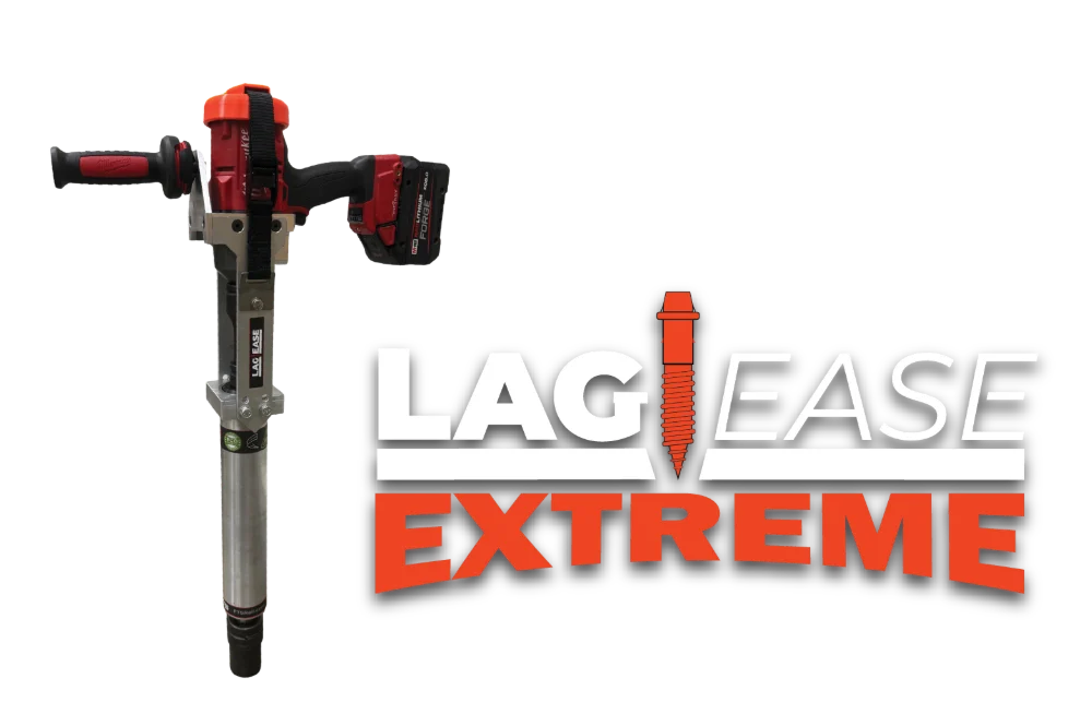 LagEase Extreme battery-powered railroad lag driver