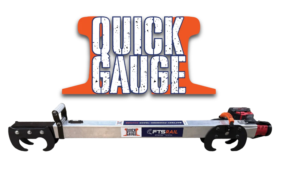 Quick Gauge battery-powered railroad track gauger